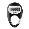 iGANK Simple Walking Pedometer 3D Step Counter for Men Women Kids (Black)