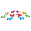 Learning Resources Snap-N-Learn Rhyming Pups Toy, Fine Motor Toys, Develops Color Recognition Skills, 20 Pieces, Ages 3+