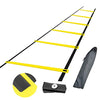 ASENVER Agility Ladder Training Ladder for Football Footwork Exercise Fitness with Carry Bag (1 Pc-6 Rungs)