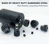 HOPLEX 32P 5mm Hardened Metal Pinion Motor Gear Set 13T 15T 17T 19T 21T with 3.175mm Coupler for RC Buggy Car Monster Truck