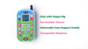 VTech Peppa Pig Let's Chat Learning Phone