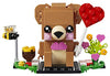 LEGO BrickHeadz Valentine's Bear 40379 Building Kit, New 2021 (150 Pieces)