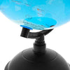 Rotating World Globe with Stand for Kids Learning, Spinning Earth Globe for Classroom Geography Education (8 In)