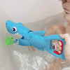 INvench Shark Grabber Baby Bath Toys - Blue Shark with Teeth Biting Action Include 4 Toy Fish - Bath Toys for Kids Ages 4-8 Boys Girls Toddlers Pool Toys