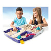 Kinetic Sand, Folding Sand Box with 2lbs of Play Sand, 7 Molds and Tools, Sensory Toys, for Kids Ages 3 and up