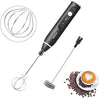 Immersion Blender,Milk Frother Handheld Foam Maker USB Rechargeable Coffee Frother with 2 Stainless whisks?3-Speed Adjustable Mini Blender