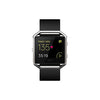 Fitbit Blaze Smart Fitness Watch with Time Display, Black, Silver, Small (5.5 - 6.7 inch) (US Version)