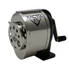 X-ACTO 1031 KS Manual Classroom Pencil Sharpener, Counter/Wall-Mount, Black/Nickel-plated