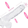 7.3 inch Soft dilod, Dildos,Realistic Dildo, Human Safety Material, with Powerful Suction Cups, Suitable for Women/Men/Gay, Adult Toys for Women or Beginer