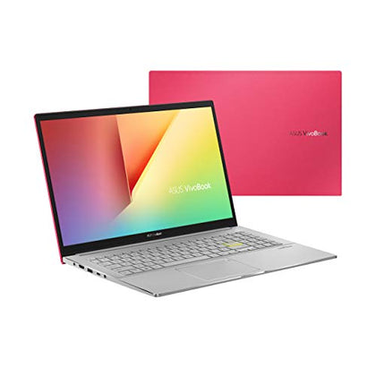 ASUS VivoBook S15 S533 Thin and Light Laptop, 15.6 FHD Display, Intel Core i5-1135G7 Processor, 8GB DDR4 RAM, 512GB PCIe SSD, Wi-Fi 6, Windows 10 Home, Resolute Red, S533EA-DH51-RD