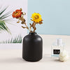 Ceramic Vase for Home Decor,Ceramic Vase, Dried Flower Vase, Living Room Decoration, Flower Arrangement Decoration Shooting Props,The Best Gift (Black)