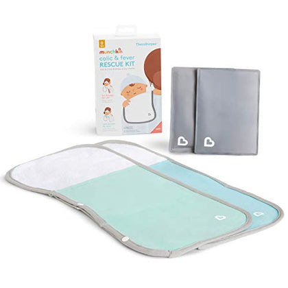 Munchkin® TheraBurpee Colic & Fever Rescue Kit with Hot & Cold Therapy Burp Cloths