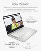 HP Chromebook 14 Laptop, Intel Celeron N4020, 4 GB RAM, 32 GB eMMC, 14 HD Micro-Edge Display, Chrome OS, Thin & Portable, 4K Graphics, Snow White Keyboard (14a-na0023nr, 2021, Ceramic White)