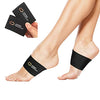 Copper Compression Copper Arch Support - 2 Plantar Fasciitis Braces/Sleeves. Foot Care, Heel Spurs, Feet Pain Relief, Flat & Fallen Arches, High Arch