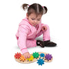 Melissa & Doug Rainbow Caterpillar Gear Toy With 6 Interchangeable Gears - For Toddlers And Babies