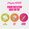 Playtex Sport Tampons, Multipack (36ct Regular/36ct Super Absorbency), Fragrance-Free - 72ct (2 Packs of 36ct)