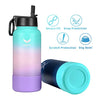 Vmini Protective Silicone Boot, Compatible with Hydro Flask and More Water Bottles, Anti-Slip Bottom Sleeve Cover (32-40 oz, Carnation)