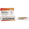 Benzodent Dental Pain Relieving Cream for Dentures and Braces, Topical Anesthetic, 0.25 Ounce Tube