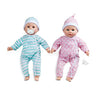 Melissa & Doug Mine to Love Twins Luke & Lucy 15 Light Skin-Tone Boy and Girl Baby Dolls with Rompers, Caps, Pacifiers - Twin Baby Dolls, First Baby Dolls For Toddlers 18 Months And Up