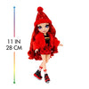 Rainbow High Winter Break Ruby Anderson - Red Fashion Doll and Playset with 2 Designer Outfits, Snowboard and Accessories