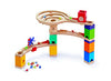 Hape Quadrilla Race to the Finish Marble Run Blocks, Multicolor , 13.8 x 3.1 x 14.2 inches