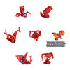 Bakugan GeoForge Dragonoid, 7-in-1 Includes Exclusive True Metal Dragonoid and 6 Geogan Collectibles, Kids Toys for Boys