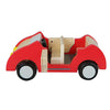 Hape Dollhouse Family Car | Wooden Dolls House Car Toy, Push Vehicle Accessory for Complete Doll House Furniture Set Red, L: 8.9, W: 3.5, H: 5.1 inch