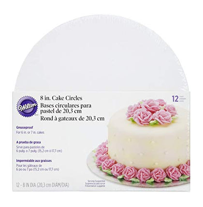 Wilton Cake Circle, 8in, White