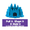 Kinetic Sand, The Original Moldable Sensory Play Sand, Blue, 2 lb. Resealable Bag, Ages 3+