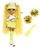 Rainbow High Cheer Sunny Madison - Yellow Cheerleader Fashion Doll with Pom Poms and Doll Accessories, Great Gift for Kids 6-12 Years Old