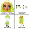 Rainbow High Karma Nichols - Neon Green Fashion Doll with 2 Doll Outfits to Mix & Match and Doll Accessories, Great Gift for Kids 6-12 Years Old