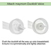 Maymom Duckbill Valves for Spectra. Designed for Spectra S1 Spectra S2 Spectra 9 Plus Spectra Dew 350 Not Original Spectra Pump Parts Spectra S2 Accessories Replace Spectra Valve (6 ct White)