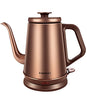 DmofwHi 1000W Gooseneck Electric Kettle (1.0L),100% Stainless Steel BPA Free Tea Kettle with Auto Shut - Off Protection, Pour Over Coffee Kettle -Copper