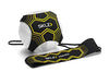 SKLZ Star-Kick Hands-Free Adjustable Solo Soccer Trainer - Fits Ball Sizes 3, 4, and 5 (Black)