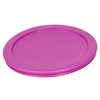 Pyrex 7201-PC Round 4 Cup Storage Lid for Glass Bowls (1, Berry Pink)