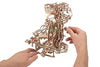 UGEARS 3D Puzzle Marble Run Chain - Creative 3D Wooden Puzzles for Adults with Rubber Band Motor - Marble Run Chain Wood Model Kit - Unique Wooden Puzzle - 3D Puzzles for Adults and Kids Building Kit