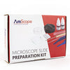 AmScope SP-14 Microscope Slide Preparation Kit Including Stains