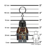 LEGO Star Wars The Mandalorian Keychain Light - 3 Inch Tall Figure (KE172)