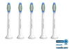 Philips Sonicare Genuine SimplyClean Replacement Toothbrush Heads, 5 Brush Heads, White, HX6015/03