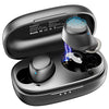 TOZO A1 Mini Wireless Earbuds Bluetooth 5.3 in Ear Light-Weight Headphones Built-in Microphone, IPX5 Waterproof, Immersive Premium Sound Long Distance Connection Headset with Charging Case, Black