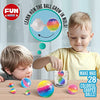 Big Bouncy Ball Kit, FunKidz Kids DIY Ultimate Magic Bouncy Ball Making Kit Science Craft Projects Birthday Party Activity for Boys Girls Ages 6-12 Includes Tennis Size Ball Model