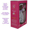 11 inch Soft Body African American Newborn Baby Doll in Gift Box - Doll Pacifier Included