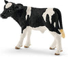 Schleich Farm World, Farm Animal Toys for Kids and Toddlers, Black and White Baby Holstein Cow Toy, Ages 3+