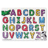 Melissa & Doug See-Inside Alphabet Wooden Peg Puzzle (26 pcs) - FSC-Certified Materials