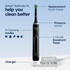 Oral-B Pro 5000 Smartseries Power Rechargeable Electric Toothbrush with Bluetooth Connectivity, Black Edition