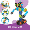 Learning Resources Gears! Gears! Gears! Robots in Motion Building Set - 116 Pieces, Ages 5+, Robot Toy, STEM Toys for Kids, Robots for Kids