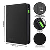 Vault X Premium Exo-Tec Zip Binder - 9 Pocket Trading Card Album Folder - 360 Side Loading Pocket Binder for TCG CCG Card Storage and Organisation (Black)