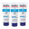 Aquaphor Baby Diaper Rash Cream, 3-in-1 Diaper Rash Relief, 3.5 Oz Tube, Pack of 3