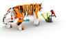 LEGO Creator 3 in 1 Majestic Tiger Building Set, Transforms from Tiger to Panda or Koi Fish Set, Animal Figures, Collectible Building Toy, Gifts for Kids, Boys & Girls 9 Plus Years Old, 31129