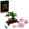 LEGO Icons Bonsai Tree Building Set 10281 - Featuring Cherry Blossom Flowers, DIY Plant Model for Adults, Creative Gift for Home Décor and Office Art, Botanical Collection Design Kit